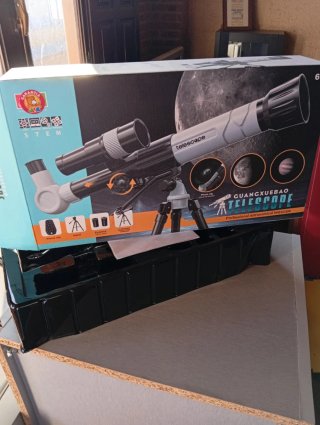 Telescopio infantil nuevo