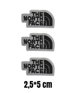 3 Toppe The North Face patch termoadesive parche