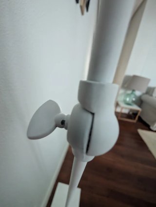 Lámpara de pie Zara Home blanca