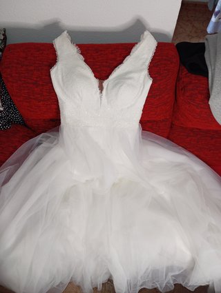 Vestido de Novia Ángela Bianca Talla 42