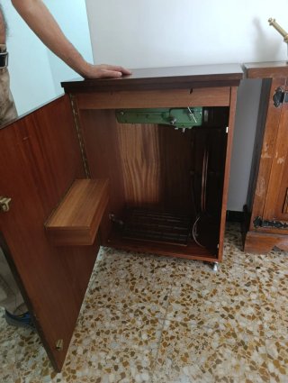 Máquina de coser Refrey Transforma antigua