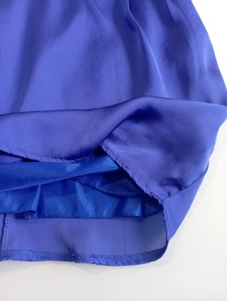 Vestido cóctel azul talla M