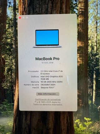 MacBook Pro 15' 2018