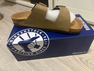 Birkenstock Beige/Marrón Talla 42