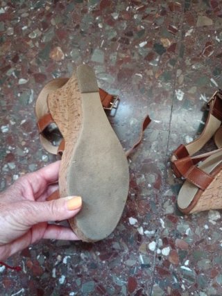 Sandalias cuña
