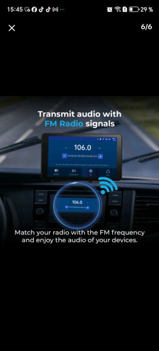 Pantalla Táctil Coche Auto Sky