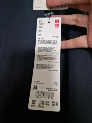 Gabardina ligera Uniqlo Nueva