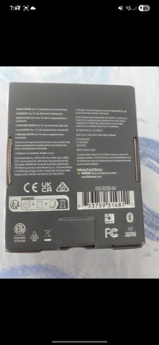 Garmin Venu 3S Smartwatch Rosa/Blanco