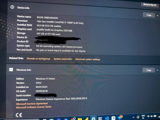 Samsung Galaxy Book3 Pro 16 i7 16GB 512GB SSD