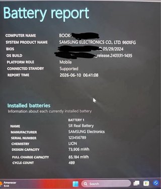 Samsung Galaxy Book3 Pro 16 i7 16GB 512GB SSD