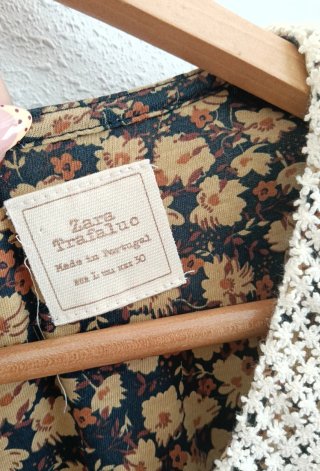 Vestido vintage de Zara talla L