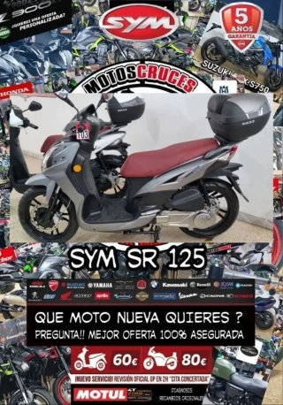 6 2026 VER DESCRIPCIÓN OFERTA SYM JET X /14 EVO125