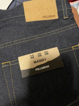 Pull&Bear Pantalón Corto baggy 42