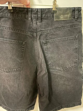 Pull&Bear Pantalón Corto baggy 42