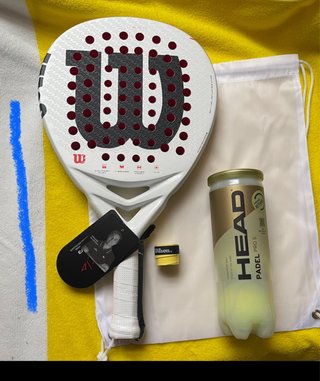 Racchetta Wilson Bela LS V3 + Palline Head e grip