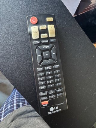 Barra de Sonido LG Negra