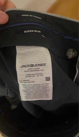 Traje Jack & Jones gris