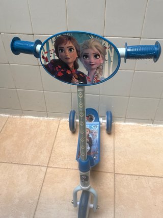 Patinete 3 Ruedas Frozen