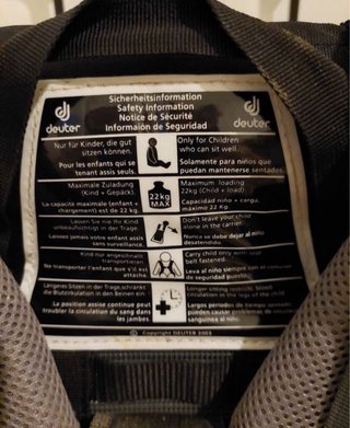 Mochila Portabebés con Capota