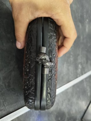 Portafoglio Bottega Veneta in pelle marrone