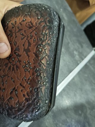 Portafoglio Bottega Veneta in pelle marrone