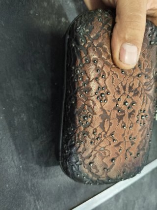 Portafoglio Bottega Veneta in pelle marrone