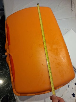 Baúl 90L de reparto naranja (Just it, glovo, pizza