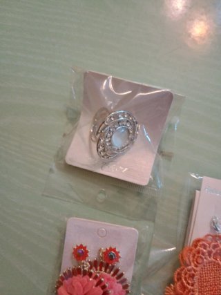 Set Bigiotteria: Anello, Orecchini, Pendente