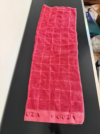 Asciugamano Krizia grande rosa