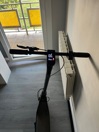 Patinete eléctrico Bongo gris y negro