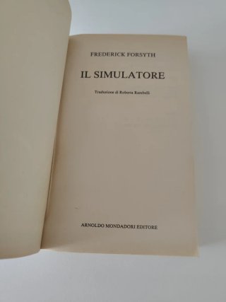 Il simulatore libro di Frederik Forsyth