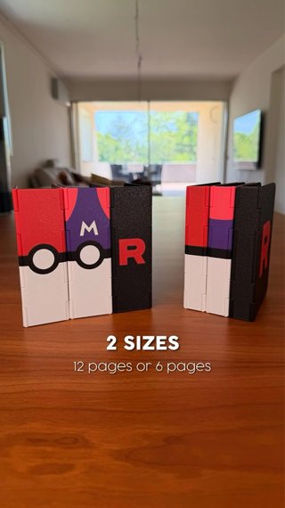 Álbum Carpeta Pokémon desplegable