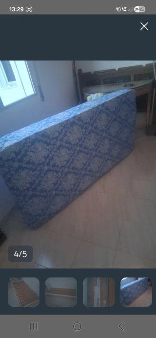 Oferta Cama Sofa Ikea Blanca Metal  Madera regalo