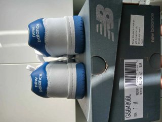 New Balance Donna Taglia 40 Bianco/Blu
