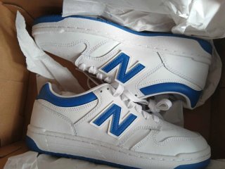 New Balance Donna Taglia 40 Bianco/Blu