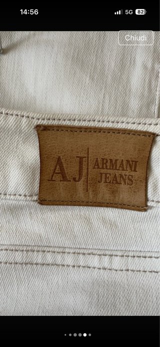 Armani Jeans Beige Donna Taglia L
