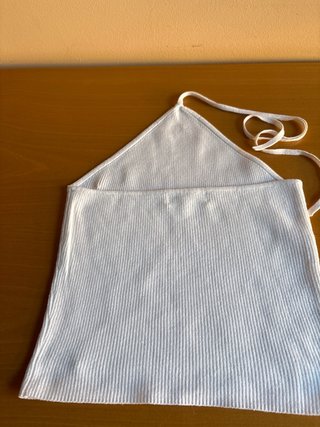 Top Brownie Blanco Talla S