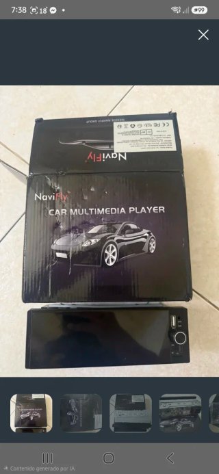 Radio Coche NaviFly 1 DIN Multimedia