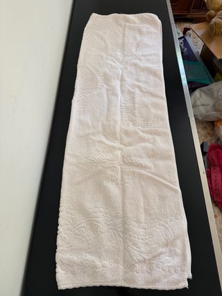 Asciugamano grande bianco