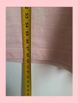Camiseta rosa calavera de flores - Talla M