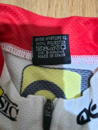Maillot Spiuk Ciclismo Talla M