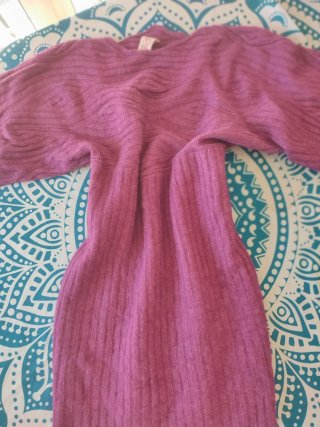Vestido de punto Yokana Morado Talla M