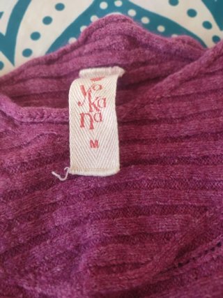 Vestido de punto Yokana Morado Talla M
