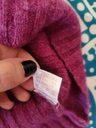 Vestido de punto Yokana Morado Talla M