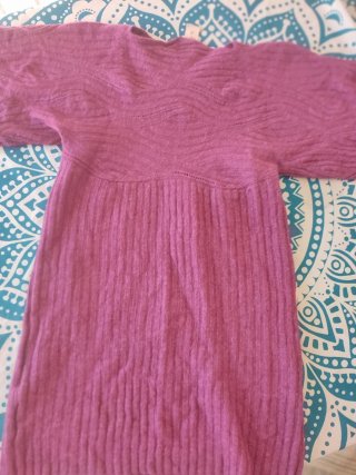 Vestido de punto Yokana Morado Talla M