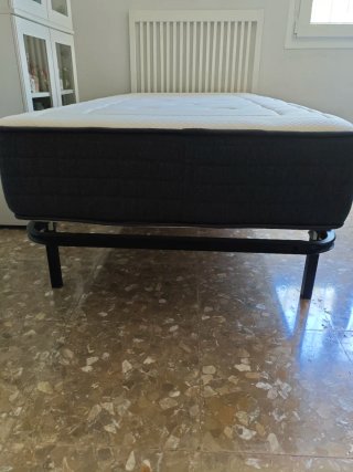 Colchón 90, Somier y Cabecero Madera