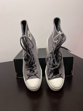 Converse grises talla 44.5