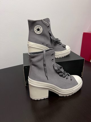 Converse grises talla 44.5