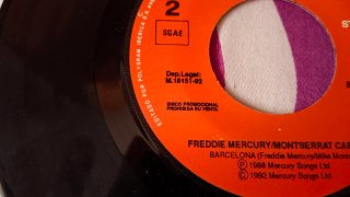 Freddie Mercury Montserrat Caballé Barcelona PROMO