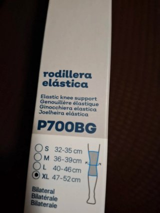 Rodillera elástica Prim Aqtivo P700BG
